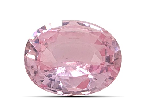 Padparadscha Sapphire Unheated 6.6x5.3mm Oval 0.86ct
