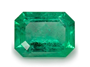 Panjshir Valley Emerald 7.9x6.0mm Emerald Cut 1.29ct