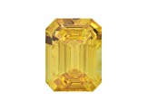 Yellow Sapphire 7x5mm Emerald Cut 1.18ct