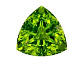 Peridot 10.7mm Trillion 4.89ct