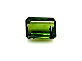 Yellowish Green Tourmaline 8.6x6mm Emerald Cut 2.11ct