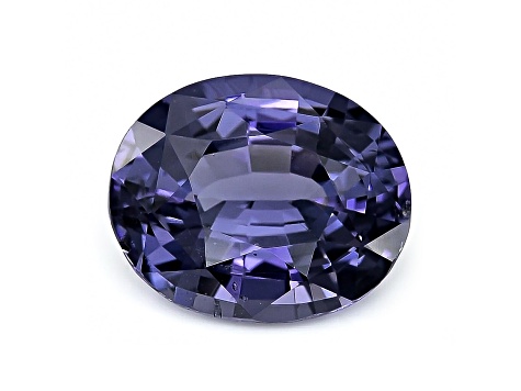 Purple Spinel Unheated Color Change 12.5x10.2mm Oval 6.06ct