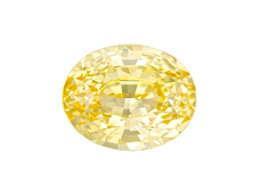 Yellow Sapphire 8.5x6.7mm Oval 2.55ct