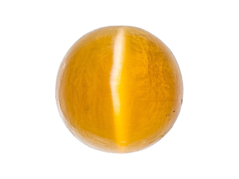 Fire Opal Cat's Eye 7mm Round 1.25ct