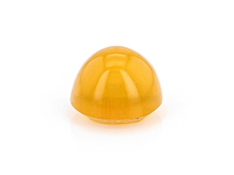 Fire Opal Cat's Eye 7mm Round 1.25ct