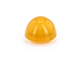 Fire Opal Cat's Eye 7mm Round 1.25ct