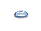 Blue Zircon 10x8mm Oval 3.75ct