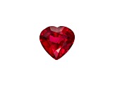 Ruby 5.0x4.8mm Heart Shape 0.50ct