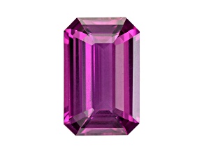 Purple Sapphire 7.6x4.9mm Emerald Cut 1.25ct