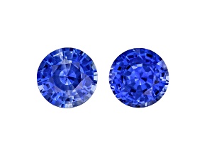 Sapphire 4.3mm Round Matched Pair 0.77ctw