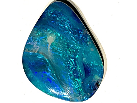 Boulder Opal 34x28mm Free-Form Cabochon 46.00ct