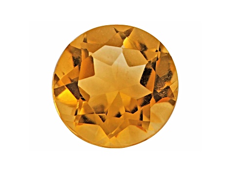 Citrine Calibrated Round Set of 5 5.00ctw