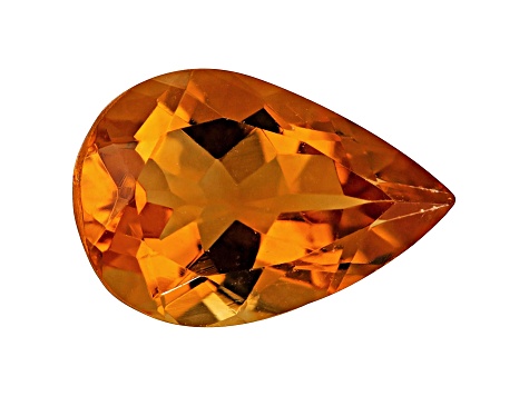 Citrine Calibrated Pear Shape Set of 5 5.00ctw