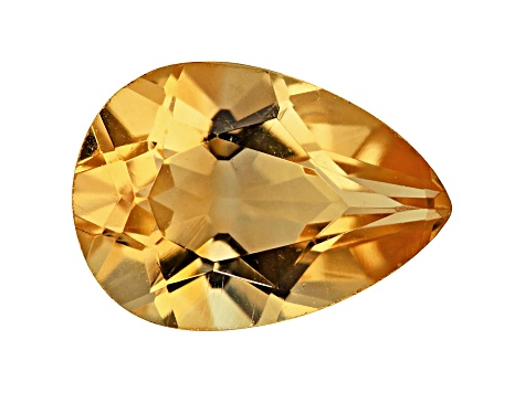 Citrine Calibrated Pear Shape Set of 5 5.00ctw