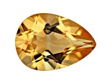 Citrine Calibrated Pear Shape Set of 5 5.00ctw