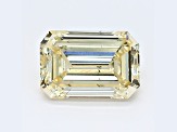1.08ct Yellow Emerald Cut Lab-Grown Diamond SI2 Clarity IGI Certified