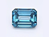 1.03ct Dark Blue Emerald Cut Lab-Grown Diamond VVS2 Clarity IGI Certified