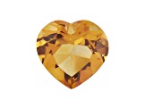 Citrine 5mm Heart Shape 0.42ct