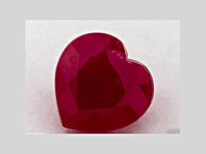 Ruby 5.92mm Heart Shape 1.20ct