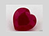 Ruby 5.92mm Heart Shape 1.20ct