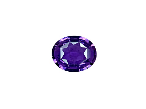 Purple Sapphire Loose Gemstone Unheated 11.9x9.7mm Oval 4.00ct