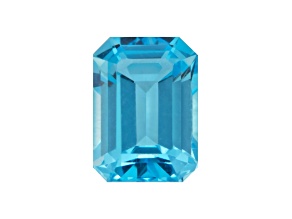 Swiss Blue Topaz 8x6mm Emerald Cut 2.00ct