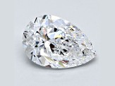 1.9ct White Pear Mined Diamond D Color, SI1, GIA Certified