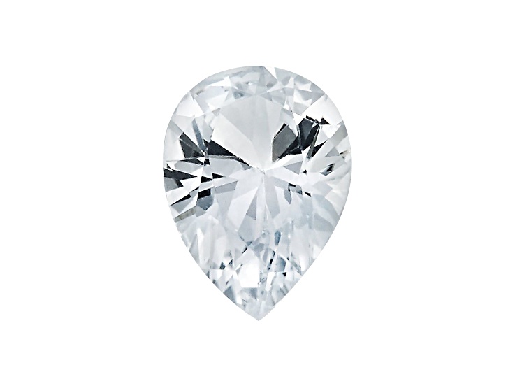 White Sapphire 5x3mm Pear Shape 19249A JTV
