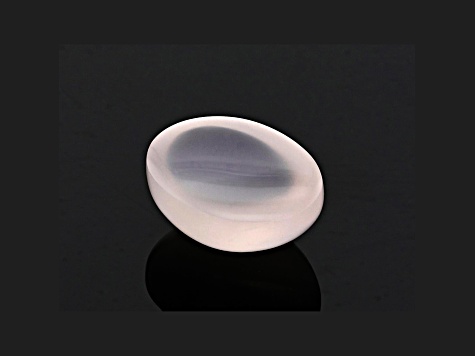 Pink Chalcedony 10.5x8mm Oval Cabochon 2.97ct
