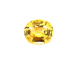 Yellow Sapphire 12.2x10.1mm Oval 6.03ct