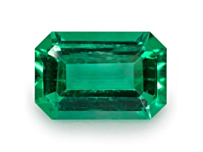 Panjshir Valley Emerald 6x4mm Emerald Cut 0.38ct