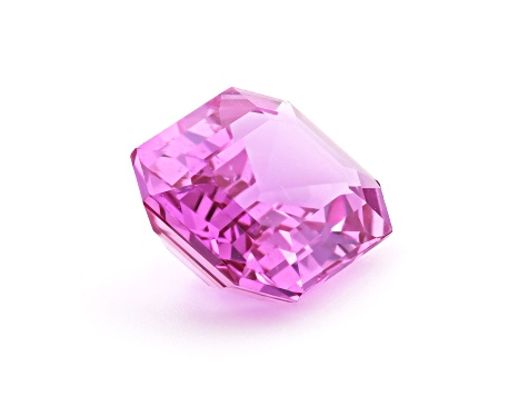 Pink Sapphire 8.9x6.5mm Emerald Cut 2.18ct