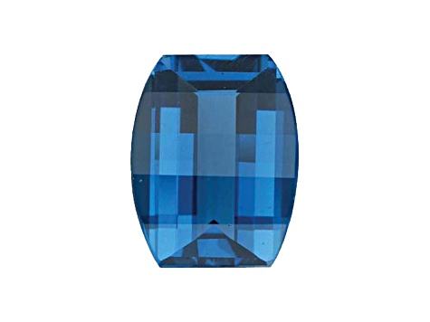 London Blue Topaz 10x8mm Barrell Shape Roll Top 3.75ct