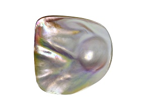 Cultured Saltwater Blister Pearl 38.5x37.5mm