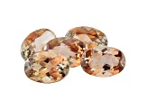 Andalusite 6x4mm Oval Set of 5 2.00ctw
