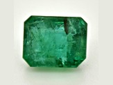 Zambian Emerald 7.13x5.71mm Emerald Cut 1.38ct