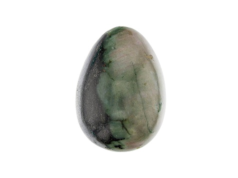 Bahia Brazilian Emerald in Matrix 50x30mm Decorative Egg