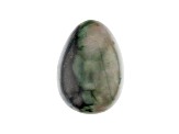 Bahia Brazilian Emerald in Matrix 50x30mm Decorative Egg