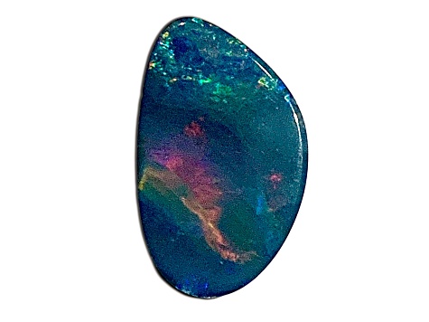 Opal on Ironstone 18x11mm Free-Form Doublet 4.32ct