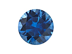 Sapphire 5.5mm Round Diamond Cut 0.8ct