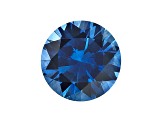 Sapphire 5.5mm Round Diamond Cut 0.8ct