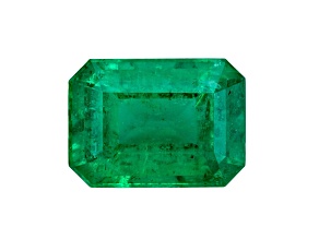 Zambian Emerald 7x5.1mm Emerald Cut 0.97ct