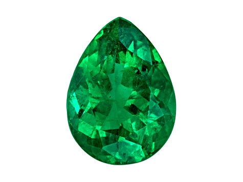 Brazilian Emerald 9v6.6mm Pear Shape 1.64ct