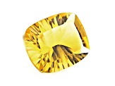 Citrine 12x10mm Cushion Concave Cut 4.60ct