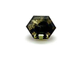 Yellowish Green Tourmaline 7.6x5.8mm Hexagon 1.42ct