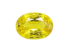 Yellow Sapphire 7x5mm Oval 0.75ct