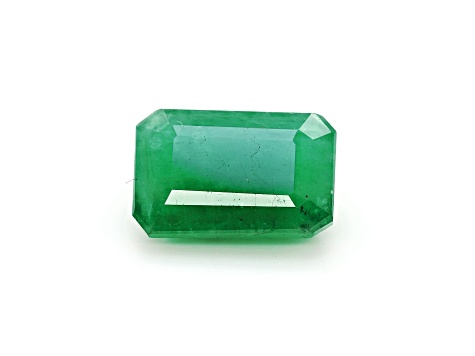 Brazilian Emerald 14x9.2mm Emerald Cut 6.66ct