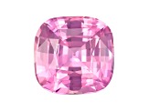 Pink Sapphire Loose Gemstone Unheated 7.37mm Cushion 2.13ct