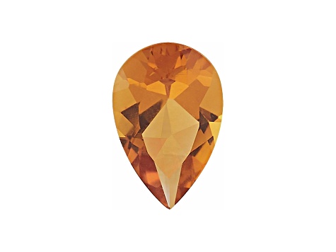 Citrine 7x5mm Pear Shape 0.63ct