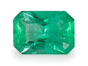 Panjshir Valley Emerald 7x5mm Emerald Cut 0.79ct
